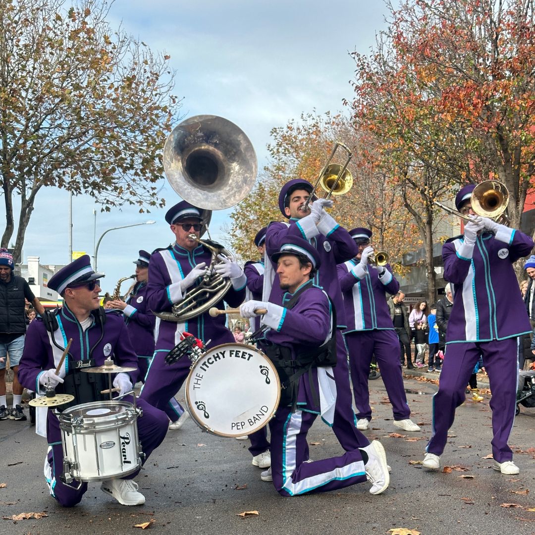 Itchy Feet Pep Band